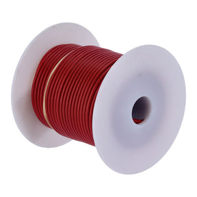 Wire on spool, 14 gauge. 100 ft. Red Wiring Standard