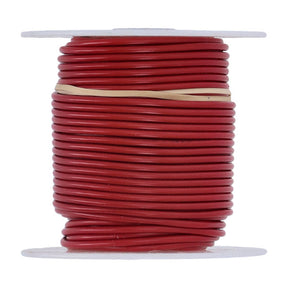 Wire on spool, 14 gauge. 100 ft. Red Wiring Standard