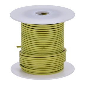 Wire on spool, 14 gauge. 100 ft. Yellow Wiring Standard