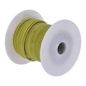 Wire on spool, 14 gauge. 100 ft. Yellow Wiring Standard