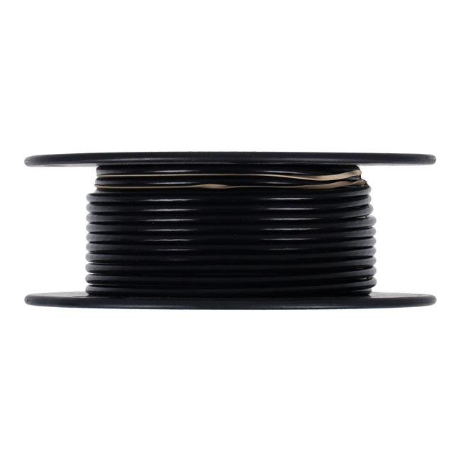 Wire on spool, 10 gauge. 100 ft. Black Wiring Standard