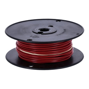 Wire on spool, 10 gauge. 100 ft. Red Wiring Standard