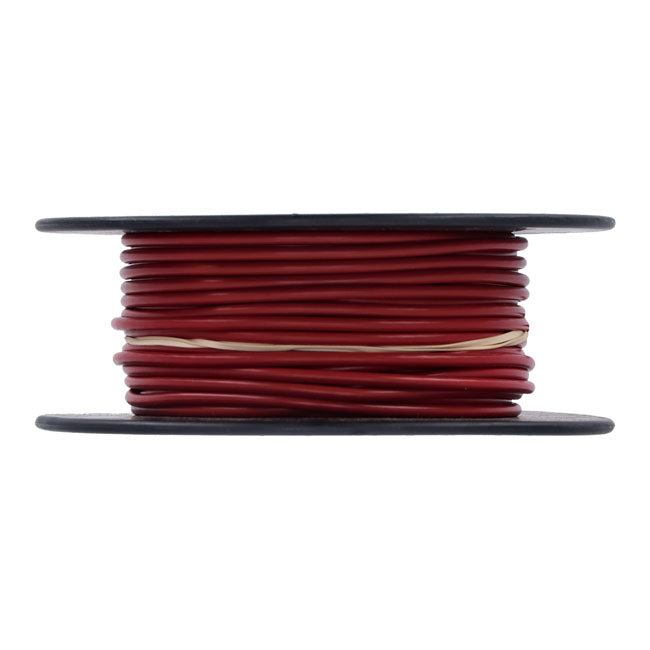 Wire on spool, 10 gauge. 100 ft. Red Wiring Standard