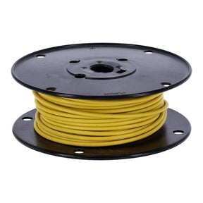 Wire on spool, 10 gauge. 100 ft. Yellow Wiring Standard