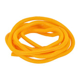 PVC split wiring loom, 12ft, 3/8" I.D. (9.53mm). Yellow Wiring Standard