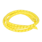 Spiral wrap, wiring loom. 1/2" dia. Yellow Wiring Standard