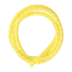 Spiral wrap, wiring loom. 1/2" dia. Yellow Wiring Standard