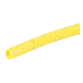 Spiral wrap, wiring loom. 1/2" dia. Yellow Wiring Standard