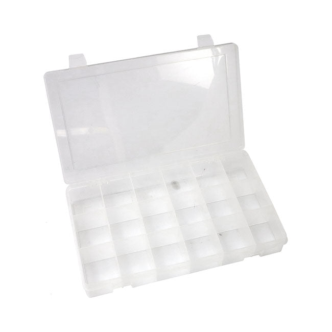 Standard Co, Universal 18 compartment storeage box, plastic Standard