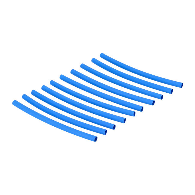 Standard Co., ref-fill pack heat shrink. 10x blue 16-14G Heat Shrink Tubes Standard