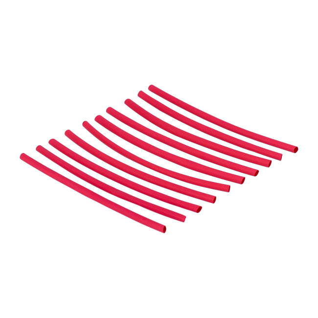 Re-fill packs heat shrink tubing, red Heat Shrink Tubes Standard