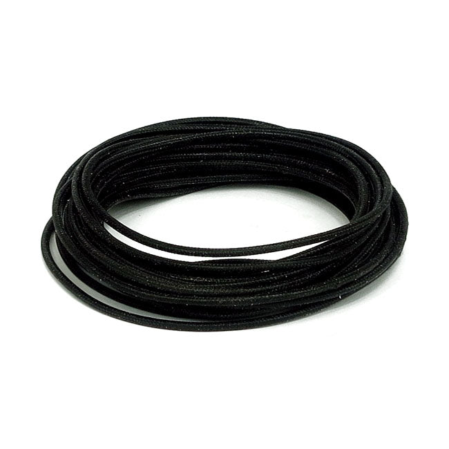 Classic Cloth Covered Wiring, 25ft. Roll. Black Wiring Mcs