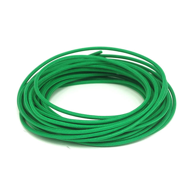 Classic Cloth Covered Wiring, 25ft. Roll. Green Wiring Mcs
