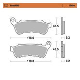 Moto-Master RoadPro front brake pads. Sintered Brake Pads Moto Master