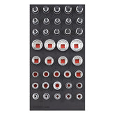 Sonic, 1/2" Drive Socket & Bit Set. 38 Piece. Us/Sae Sizes Tools Socket Set Sonic