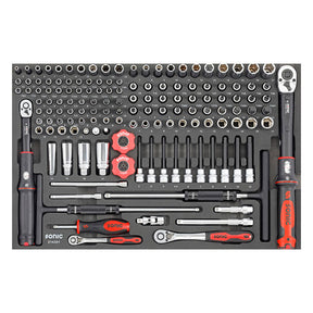 Sonic, Toolbox Metric Motorcycle. 349 Piece Sonic