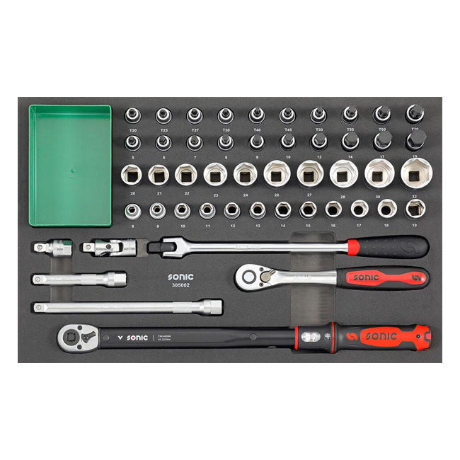 Sonic, Toolbox Metric Motorcycle. 349 Piece Sonic