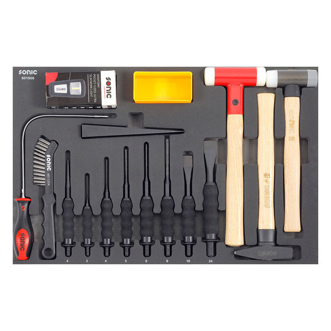 Sonic, Toolbox Metric Motorcycle. 349 Piece Sonic