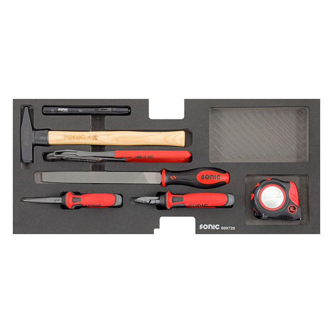 Sonic, Top Toolbox Metric Motorcycle. 89 Piece Sonic