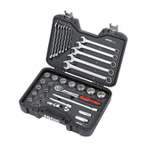 Sonic, Combination Socket/Wrench Set 1/2'''', 34 Piece. Us/Sae Tools Socket Set Sonic