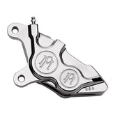 PM, 4-p 137x4b caliper. Bolt-on, 11.5" left front. Polished Brake Calipers Performance Machine