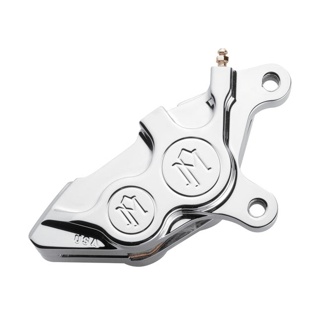 PM, 4-p 137x4b caliper. Bolt-on, 11.5" right front. Chrome Brake Calipers Performance Machine