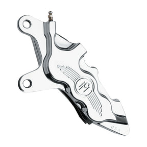 PM, 6-p 112x6b caliper. Bolt-on, 11.5" left front. Polished Brake Calipers Performance Machine