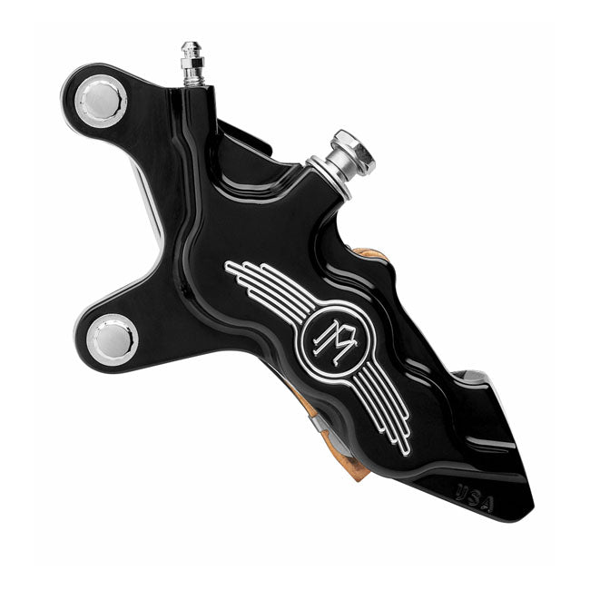 Performance Machine (Pm) Caliper Six Piston Differential Bore Front Left Contrast Cut Brake Calipers Performance Machine