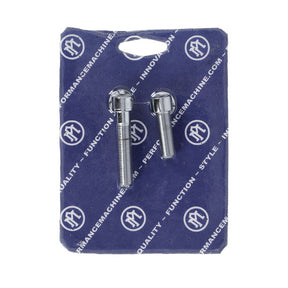 PM, FLSTS caliper bolt kit. Chrome Brake Caliper Bolts Performance Machine