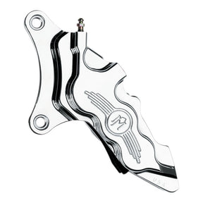 PM, 6-p 112x6b caliper. Bolt-on, 11.5" left front. Polished Brake Calipers Performance Machine