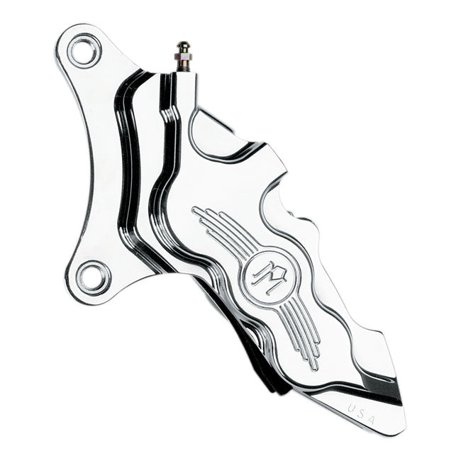 PM, 6-p 112x6b caliper. Bolt-on, 11.5" left front. Polished Brake Calipers Performance Machine