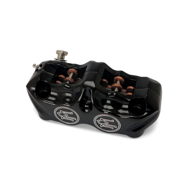 Performance Machine (Pm) Brake Caliper Radial Left 4 Piston Contrast Cut Brake Calipers Performance Machine