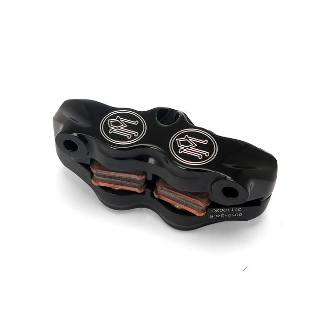 Performance Machine (Pm) Brake Caliper Radial Left 4 Piston Contrast Cut Brake Calipers Performance Machine