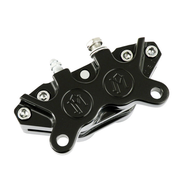PM, 4-p classic caliper 125x4R. Black Brake Calipers Performance Machine