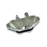 PM, 4-piston 125x4RSPH ''classic'' caliper. Polished Brake Calipers Performance Machine