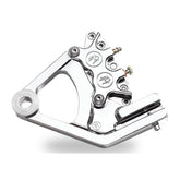 PM, Rear caliper bracket, 11.5". Polished Brake Caliper Brackets Performance Machine