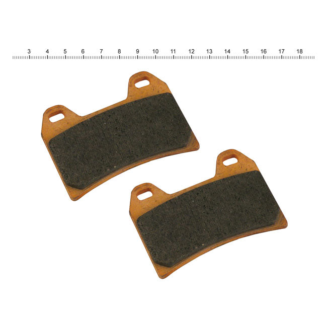Performance Machine, Sintered brake pad set (2pk) Brake Pads Performance Machine