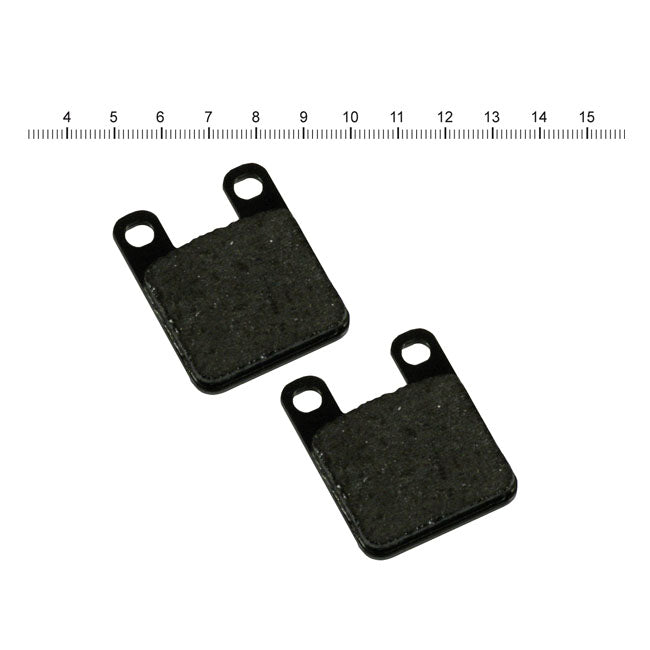 Performance Machine, Organic pad set (2pk) Brake Pads Performance Machine