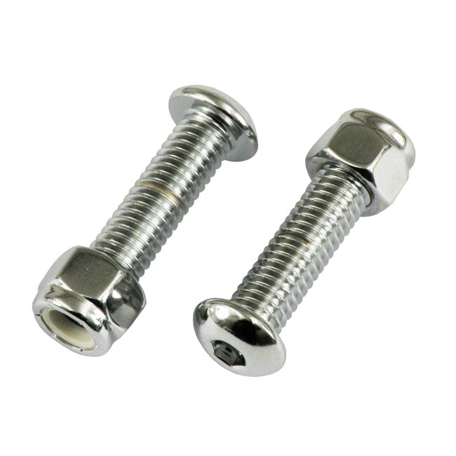 Performance Machine (Pm) Foot Peg Hardware Kit Chr Footpegs Misc Performance Machine