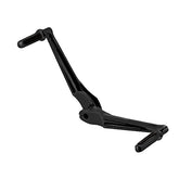 PM, shift lever and spacer. Toe/heel shift. Contour. Black Shift Levers Performance Machine