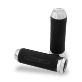 Performance Machine (Pm) Grip Elite Cable Chrome Grips Performance Machine