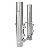 PM, Lower leg assembly, dual disc. Chrome Fork Lower Legs Performance Machine