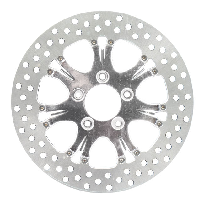 Performance Machine (Pm) Brake Rotor Floating Front Paramount Chrome 11.5 Brake Rotors 11.5 Inch Performance Machine