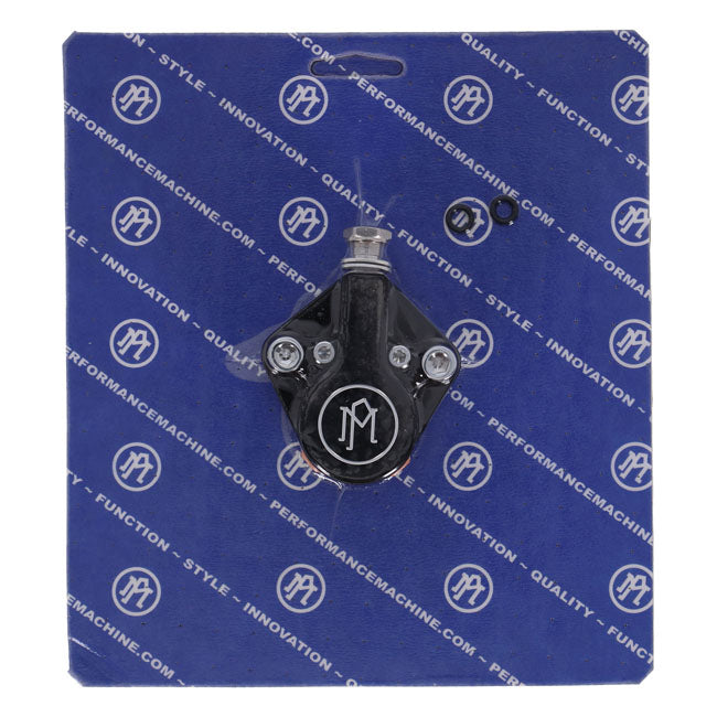 PM, 2-p 125x2 classic caliper. Black CC Brake Calipers Performance Machine