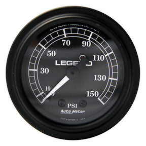 Legend Suspension Gauge Air Flht 99 13 Black Oil Pressure Gauges Legend Suspension