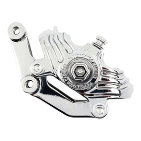 PM, Vintage caliper bracket, 11.5" front left. Chrome Brake Caliper Brackets Performance Machine