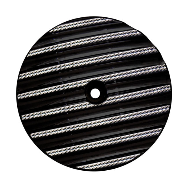 Covingtons, finned air cleaner cover insert. Plain, diamond Covingtons
