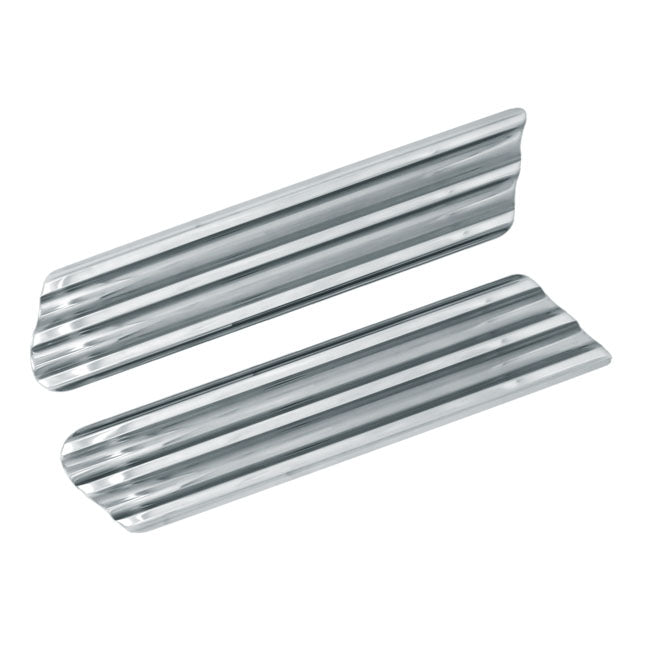 Covingtons, latch delete plates. Chrome Saddlebag Latch Covers Covingtons