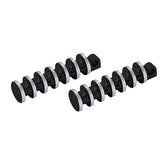 Covingtons, Finned foot pegs. Black Footpegs Covingtons