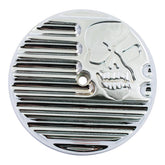 Covingtons, finned air cleaner cover insert. Skull Air Cleaner Cover Covingtons
